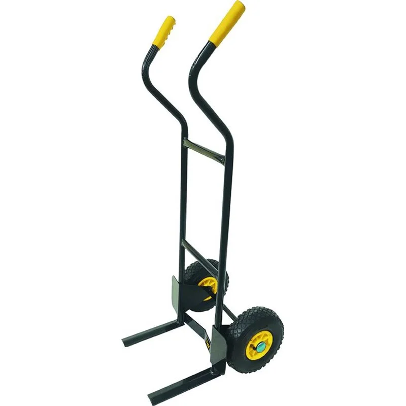 VIGOR FORKY crate trolley with puncture-proof wheels, capacity