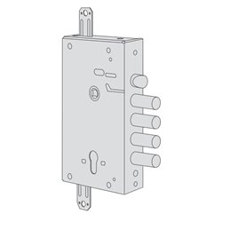 Cisa 1.56515.28.B gear lock for armored door