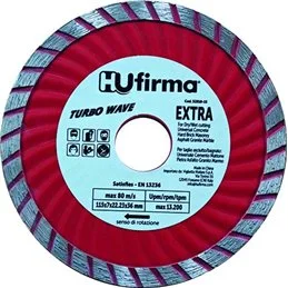 Diamond blade HU-Firma Turbo Wave Red d.115mm 52810-15