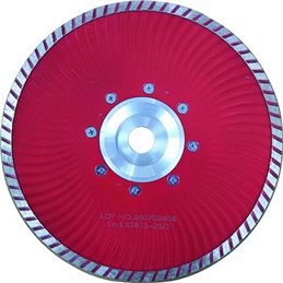 Diamond blade HU-Firma Turbo Wave Red d.230mm 52815-20 with FLANGE