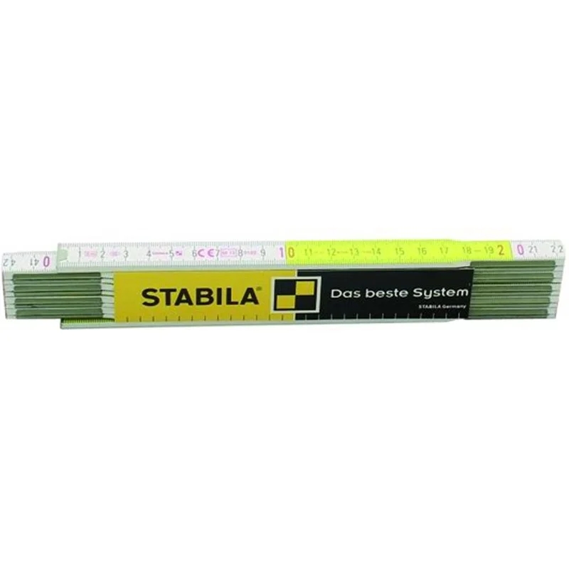 STABILA 617/BG Two-Tone Wooden Ruler