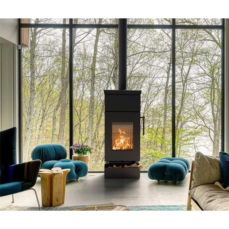 Wood-burning stove with accumulation Thermorossi Zen T 7.7 Kw