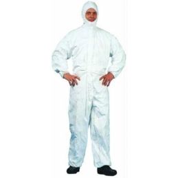 White TNT protection suit. 50 / sqm