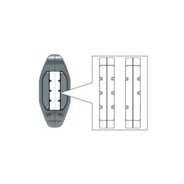 Defender® protettore MAGNETICO per doppia mappa MOTTURA DF430