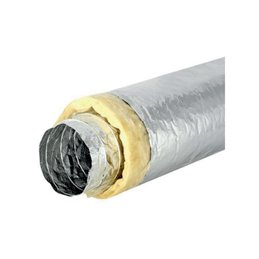 Insulated flexible aluminum pipe