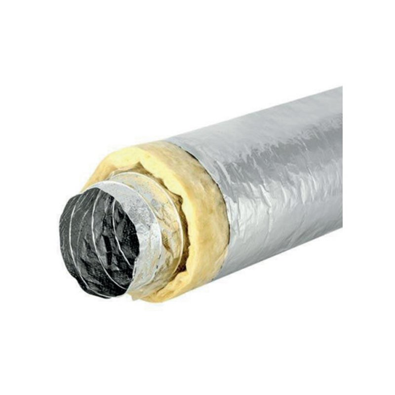 Insulated flexible aluminum pipe