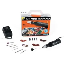 Mini trapano di precisione M.9150 PG MINI 12V in Kit