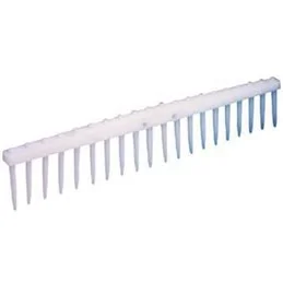 Rastrello per fieno in copolimero bianco 20/22 denti VIGOR