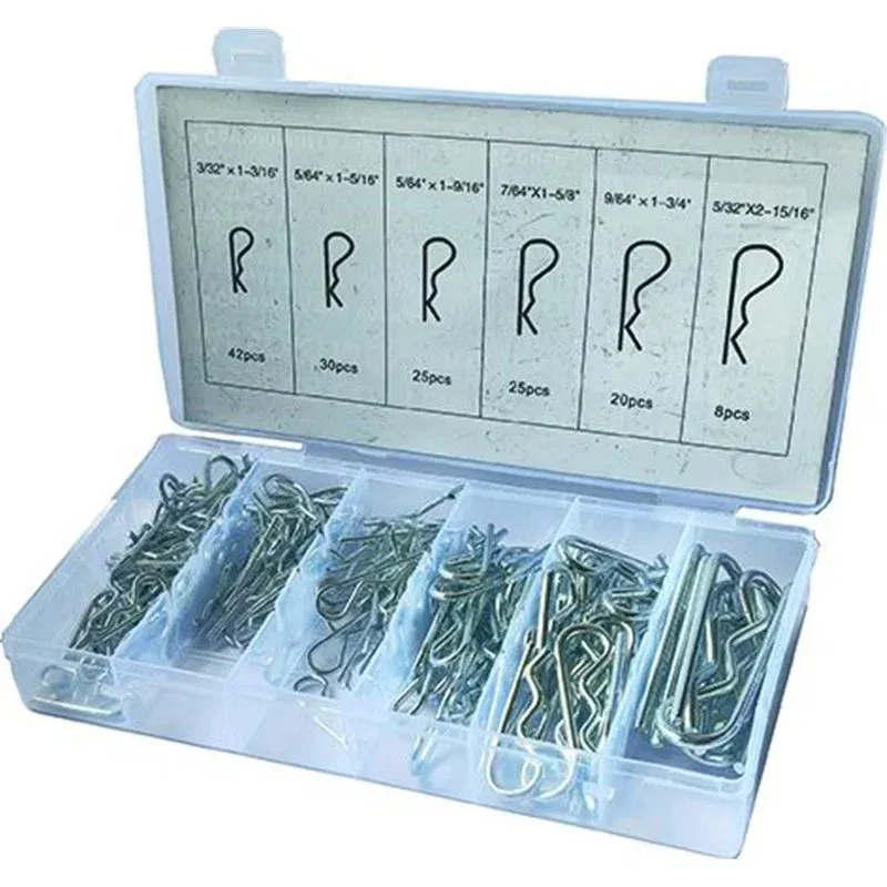Assortment of wavy cotter pins for tractors HU-FIRMA 67370 150 Assortment of wavy cotter pins for tractors HU-FIRMA 67370 150