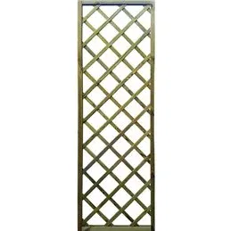 Rectangular wooden grid panel 180 x 60 cm. hole 9x9