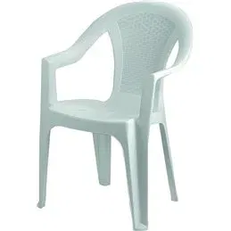 PP chair with armrests ISCHIA 54x46x81cm white
