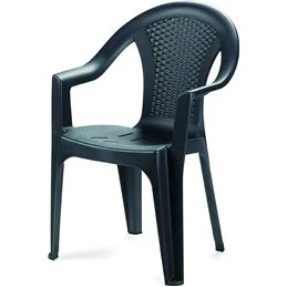 PP chair with armrests ISCHIA 54x46x81cm anthracite