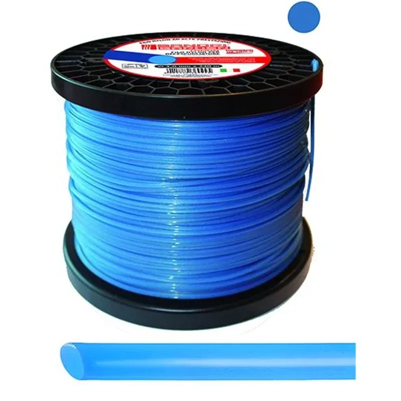 Filo in nylon per decespugliatore tondo Alluminio-S d.3.0mm 240