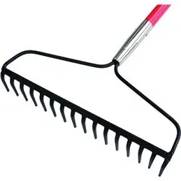 Rake with handle SG-R50 SandriGarden 16 teeth 168cm