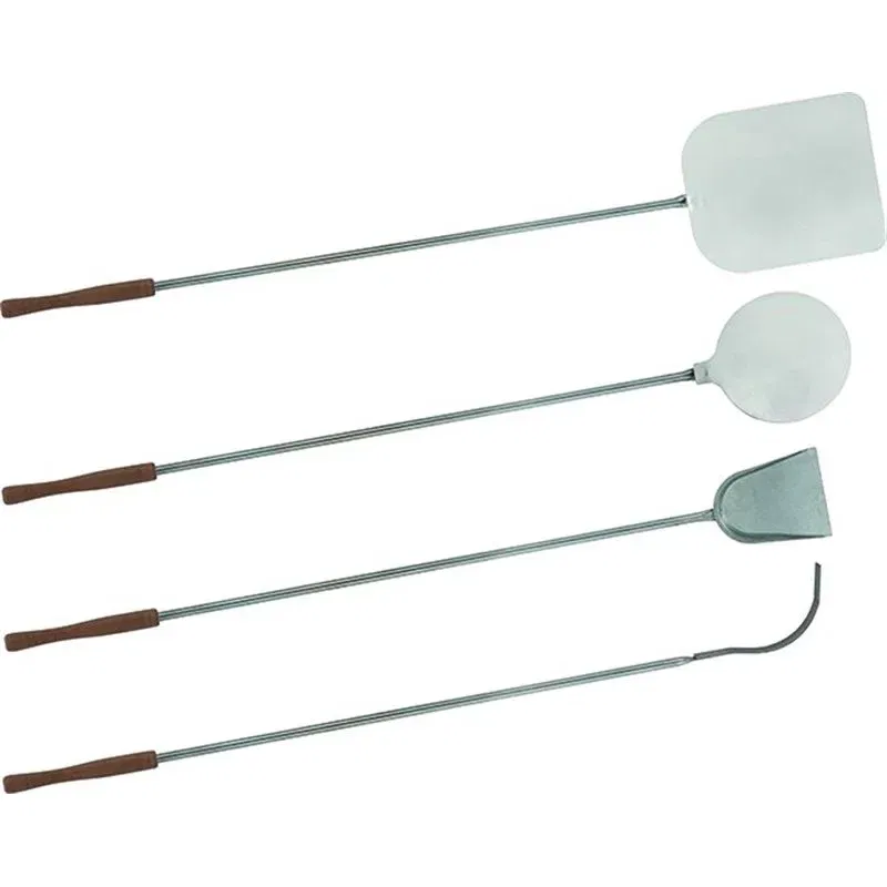 Pizza showels - set of 4 tools stainless steel Pizza showels - set of 4 tools stainless steel