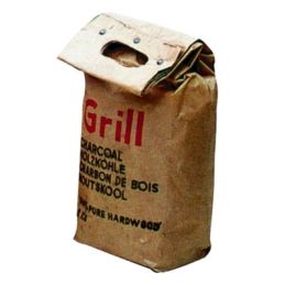 Charcoal for barbecues 4 kg.
