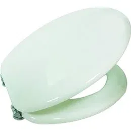Universal toilet seat with slow closing VIGOR AUSTIN in MDF wood