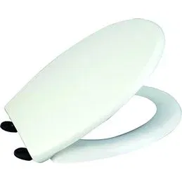 Universal toilet seat with slow closing VIGOR MEMPHIS Duroplast