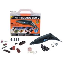 Mini trapano di precisione M.9650 PG MINI 230V in KIT