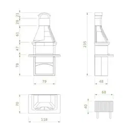 Barbecue Palazzetti SALINA