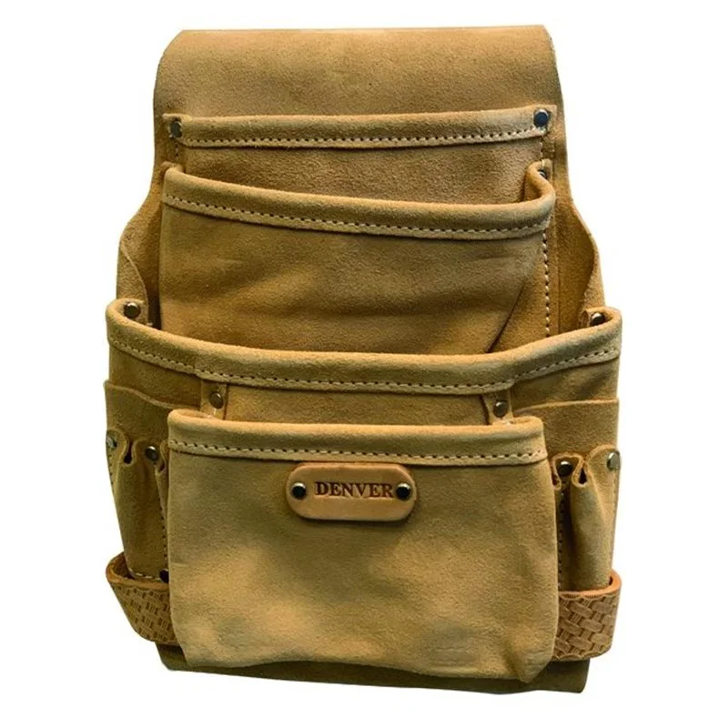 VIGOR DENVER Leather Carpenter Bag