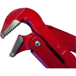 Swedish type pipe wrench pliers VIGOR 90° jaw 1" 37137-10