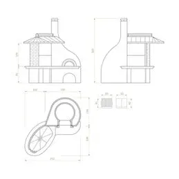 Palazzetti VULCANO LUX Barbecue