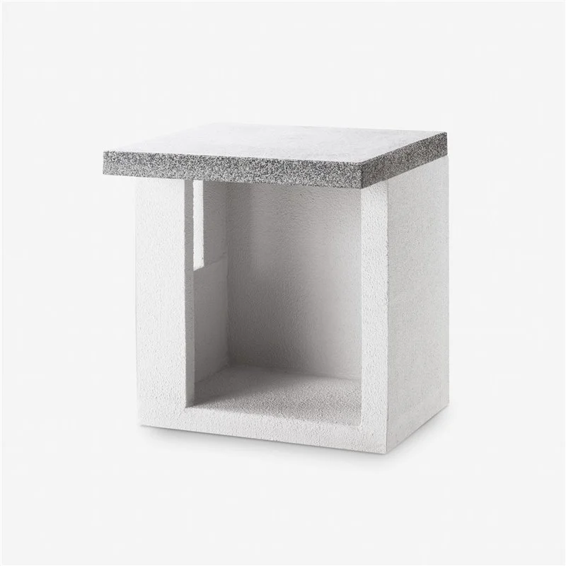 Modulo ripostiglio 70cm in cemento per barbecue Palazzetti