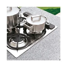 Modulo fornello gas 4 fuochi 90cm in cemento per barbecue