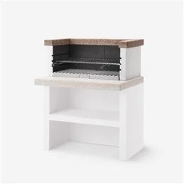 Single concrete countertop barbecue for Palazzetti barbecues