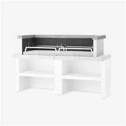 Double Concrete Countertop Barbecue for Palazzetti Barbecues