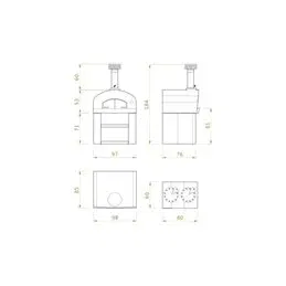 Forno da esterni CARMINE Palazzetti
