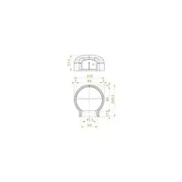 SMILE 100 Palazzetti Outdoor Oven
