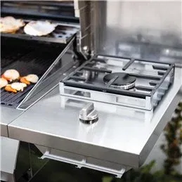 Griglia barbecue a gas ALAIN Palazzetti in acciaio INOX