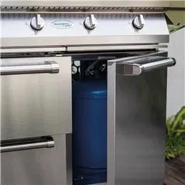 Griglia barbecue a gas ALAIN Palazzetti in acciaio INOX