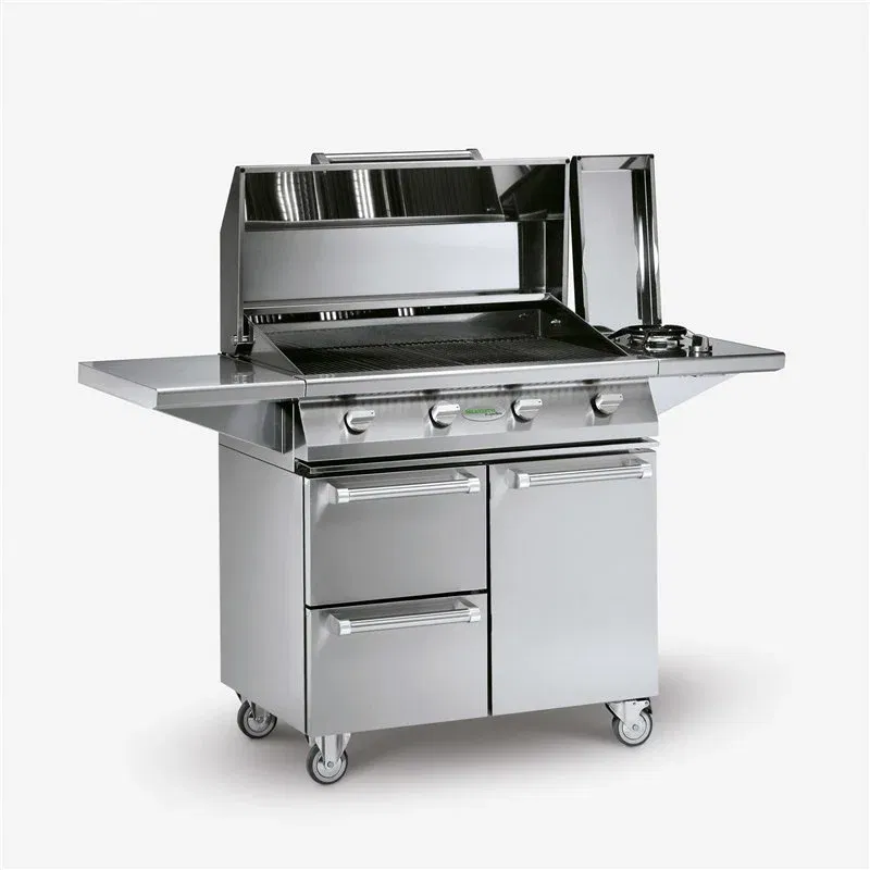 Griglia barbecue a gas ALAIN Palazzetti in acciaio INOX