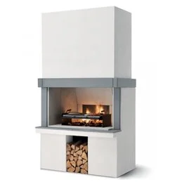 Patio fireplace Palazzetti LINOSA GRILL