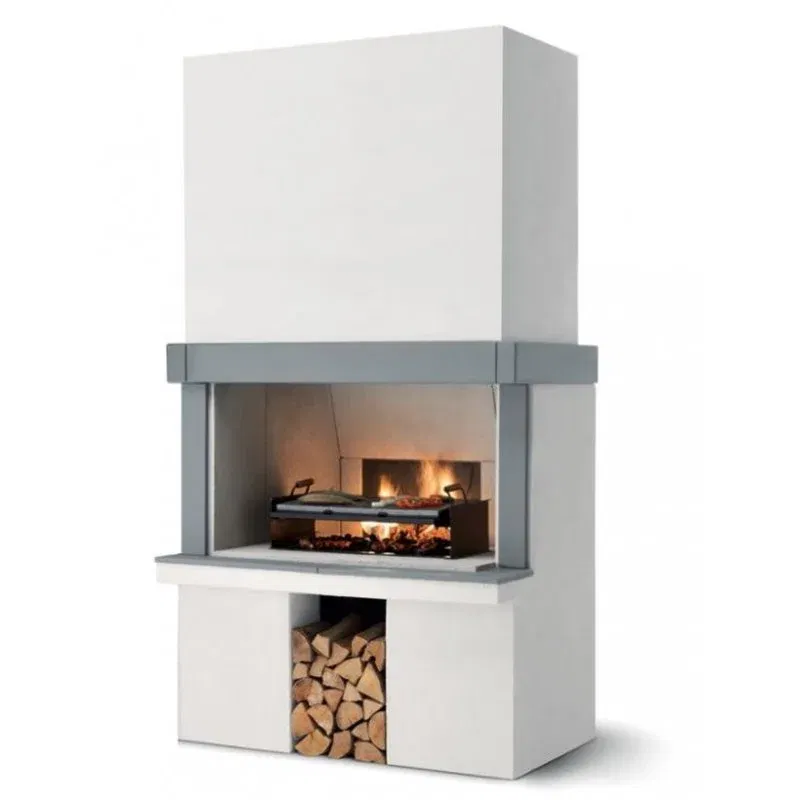 Patio fireplace Palazzetti LINOSA GRILL