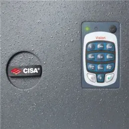 Wall safe CISA 82710 electronic combination lock