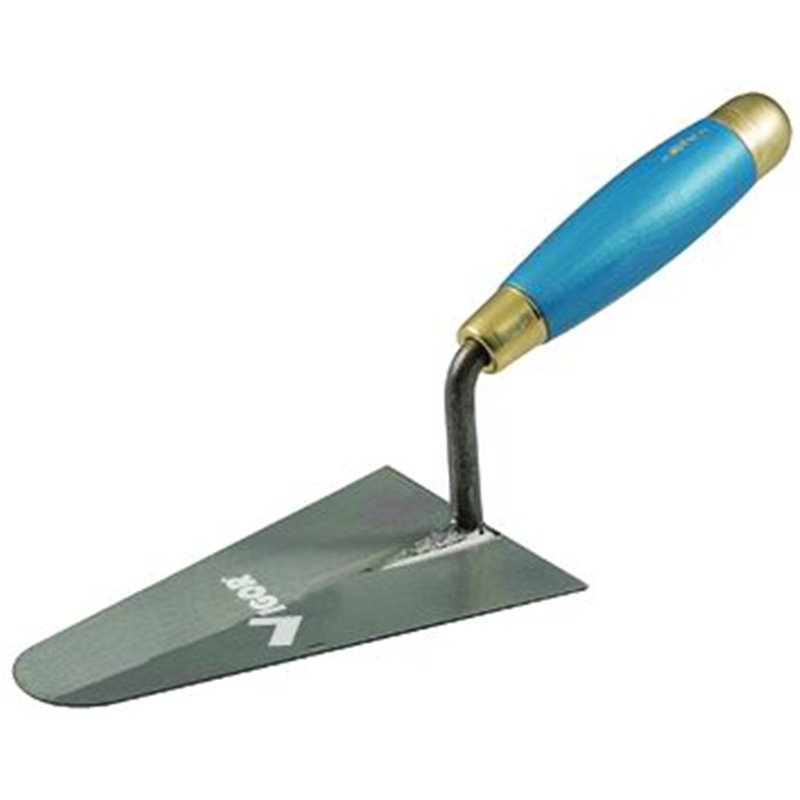 Cazzuola usuale punta tonda VIGOR 59568 manico legno