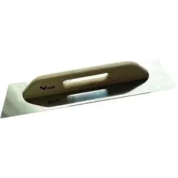 Thin 2-handed trowel VIGOR 480x140mm smooth