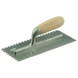 VIGOR trowel 280x120mm notched 5x7