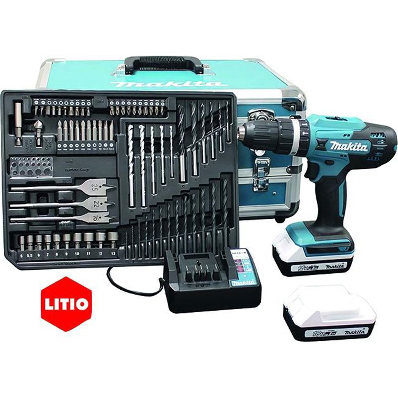 Makita HP488D008 Lithium 18V Drill Driver Suitcase