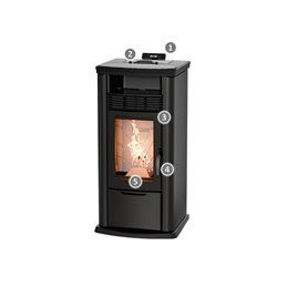 Thermorossi 7000 Evo Easy 12.7 Kw 5 star pellet stove