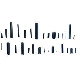 Assortimento spine elastiche HU-FIRMA 04690-05 120 pezzi