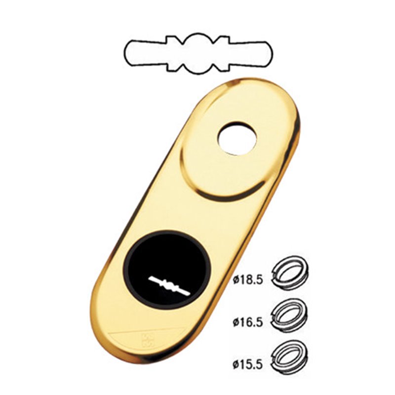 Mottura 95.168 key cover - for double bit key Mottura 95.168 key cover - for double bit key