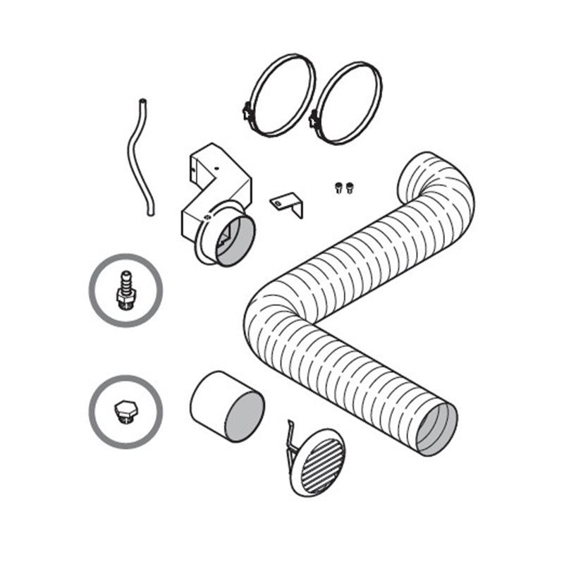 Primary air ducting kit 1532200300 Montegrappa