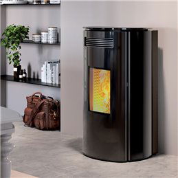 Self-cleaning pellet thermostove Caminetti Montegrappa BOLLA