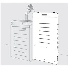Additional pellet tank Caminetti Montegrappa 1532902000