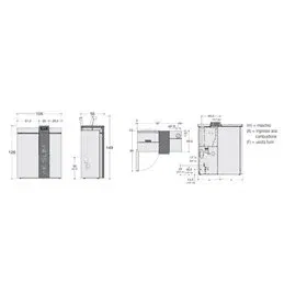 Caldaia a pellet Caminetti Montegrappa AK SLIM